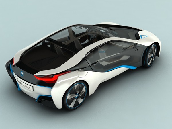 bmw i8 concept 3d model - BMW i8 Concept by vl_dm